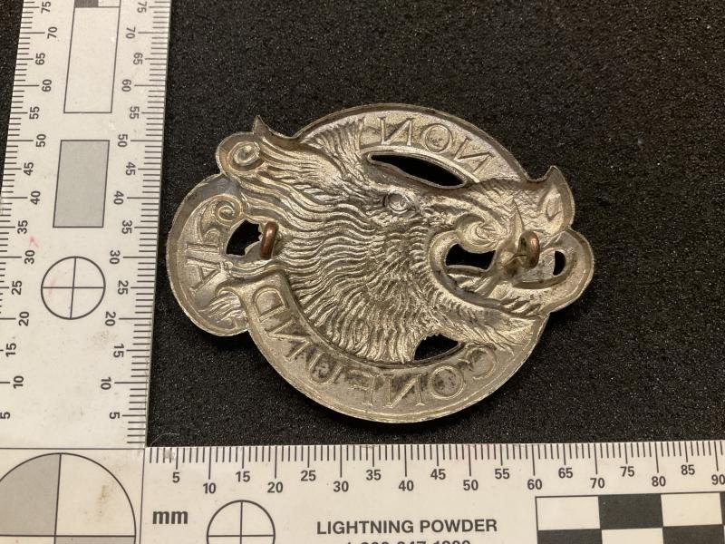 Aberdeen University O.T.C Scottish glengarry badge. — image 2