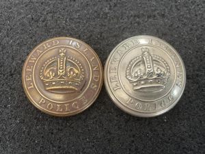 Post 1902 Leeward Islands Police buttons by BLACKMORE