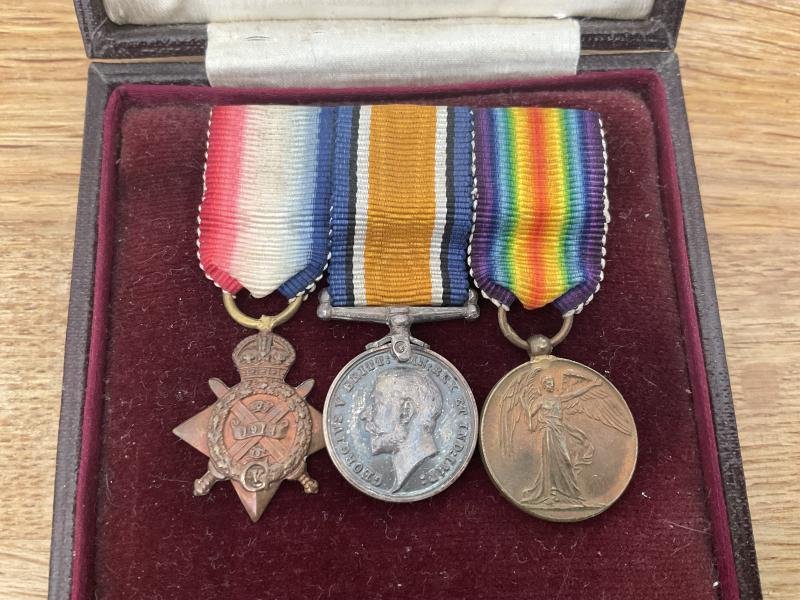 WW1 Mons trio boxed miniature set made by Gaunt. — image 2