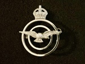 WW2 Royal Air Force Chaplains Assistant cap badge