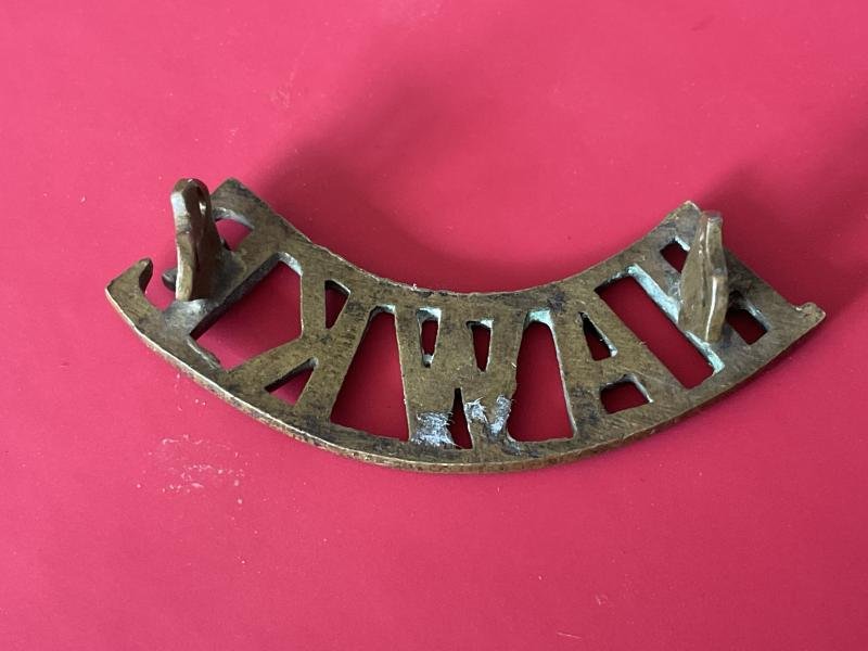 WW1 'HAWKE' Royal Naval Division shoulder title. — image 3