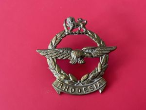 WW2 Southern Rhodesia Air Force cap badge.