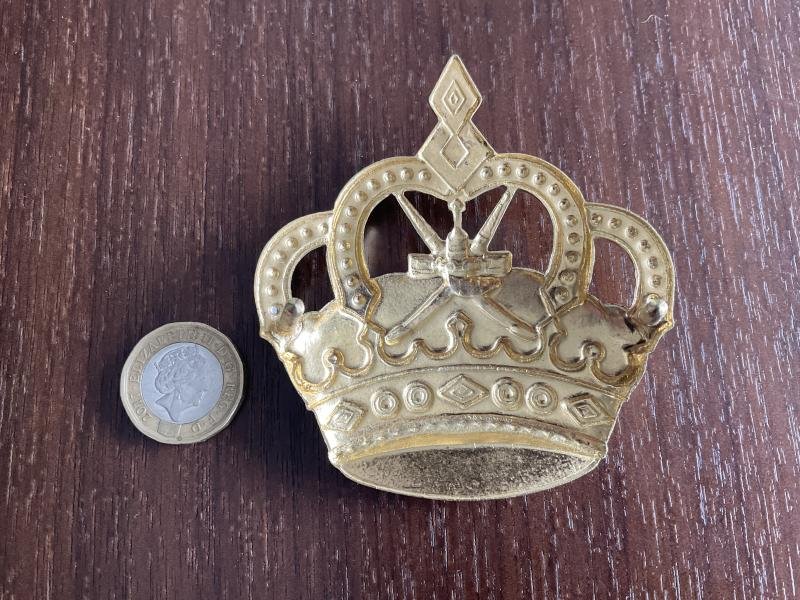 Royal Guard of Oman-Pith Helmet plate. — image 2