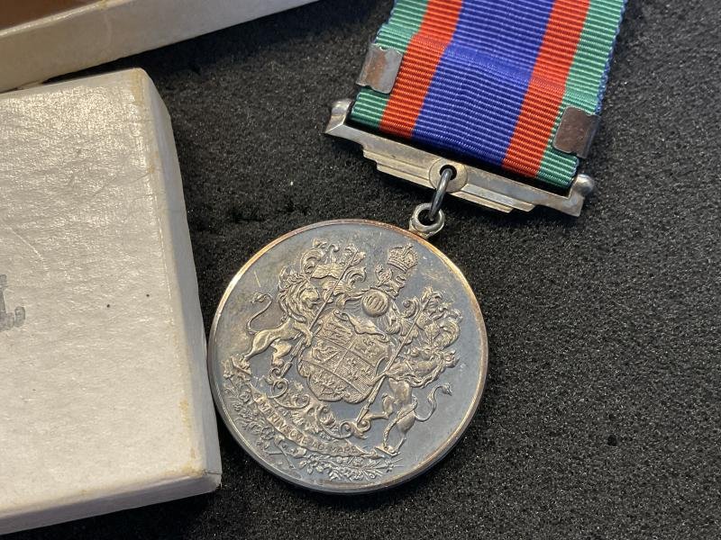 WW2 Canadian Volunteer Service medal in issue box. — image 2