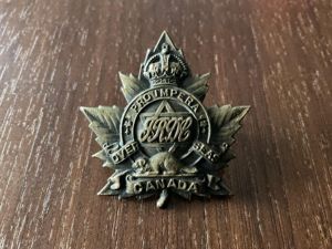 WW1 C.E.F No1 Jewish Infantry Company cap badge.