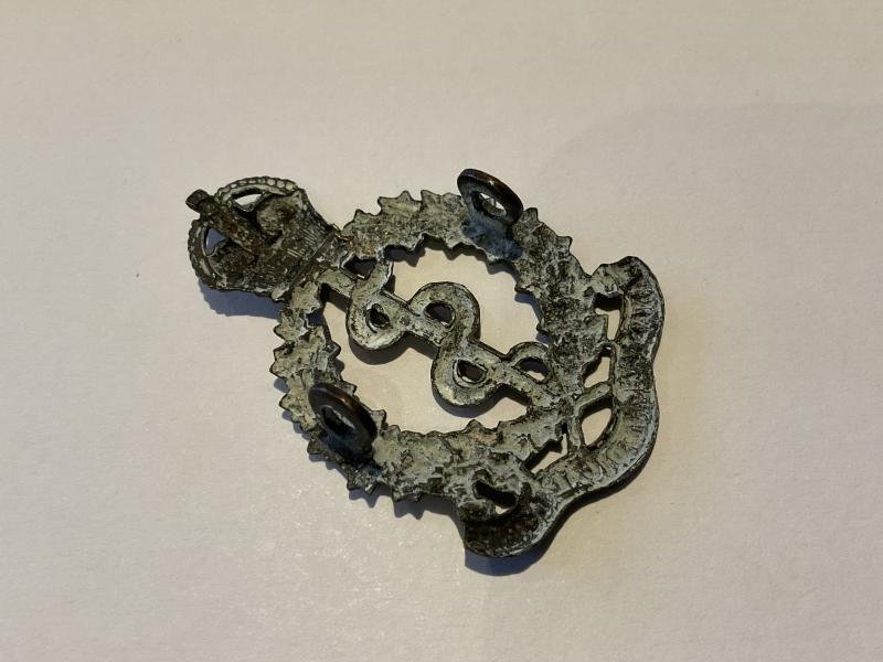 WW1 CEF Canadian Medical Corps ORs cap badge — image 2