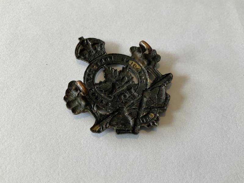 WW1 C.E.F 12th Canadian Forestry Corps cap badge — image 3