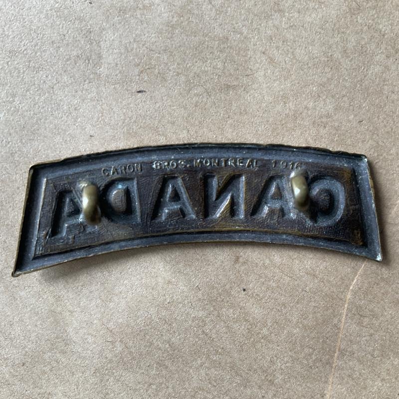 WW1 CANADA nationality title by CARON BROS 1916 — image 3