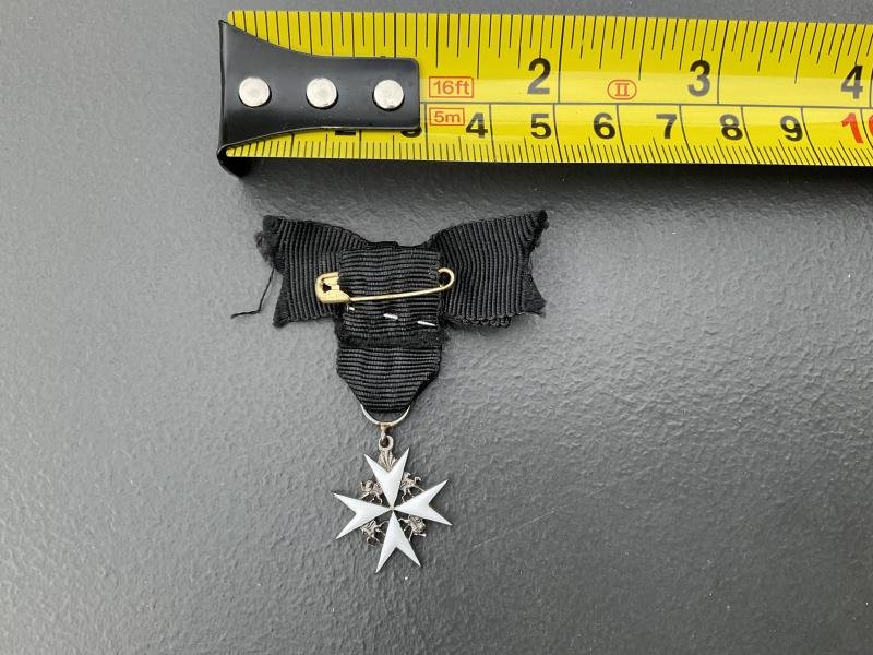 Ladies issue Order of St John miniature medal — image 2