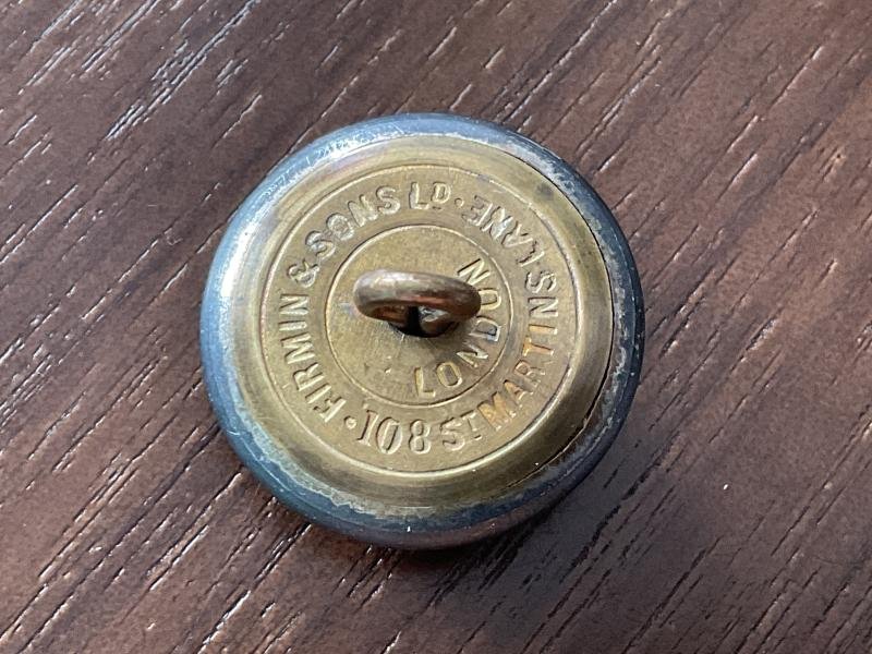 Officers silver plated The Royal Scots large button by Firmin. — image 2