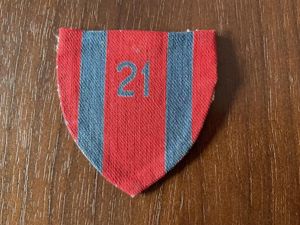 21st Engineer Group printed formation sign.