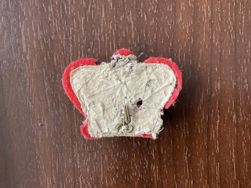 Victorian large padded bullion W.O rank crown — image 2