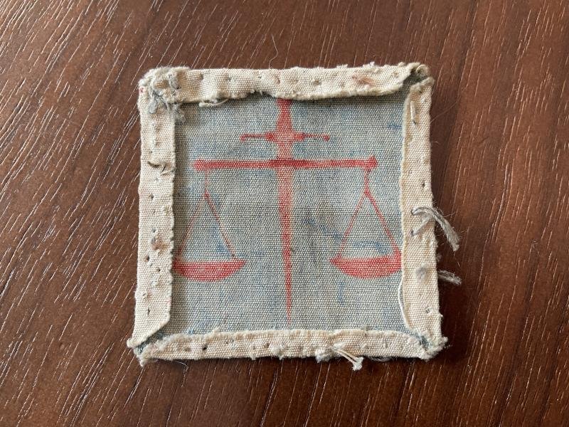 WW2 Printed 7th Anti-Aircraft Division formation sign. — image 2