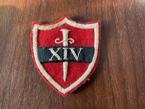 WW2 British 14th Army formation sign.