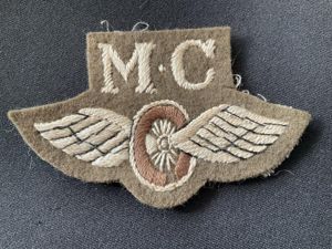 WW2 British Army Motor Cyclist trade sleeve badge