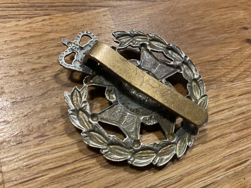 Q/C Robin Hood Battalion, Sherwood Foresters cap badge. — image 3