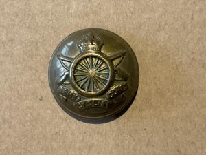 WW1 Army Cyclist Corps ORs Large 25mm button .