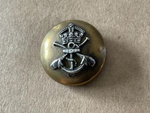 K/C Royal Navy P.T.Is silver/gilt button, large 23mm size.