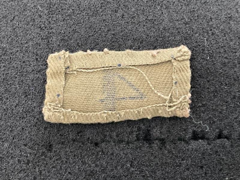 WW2 Home Guard printed number 4 designation sign. — image 2