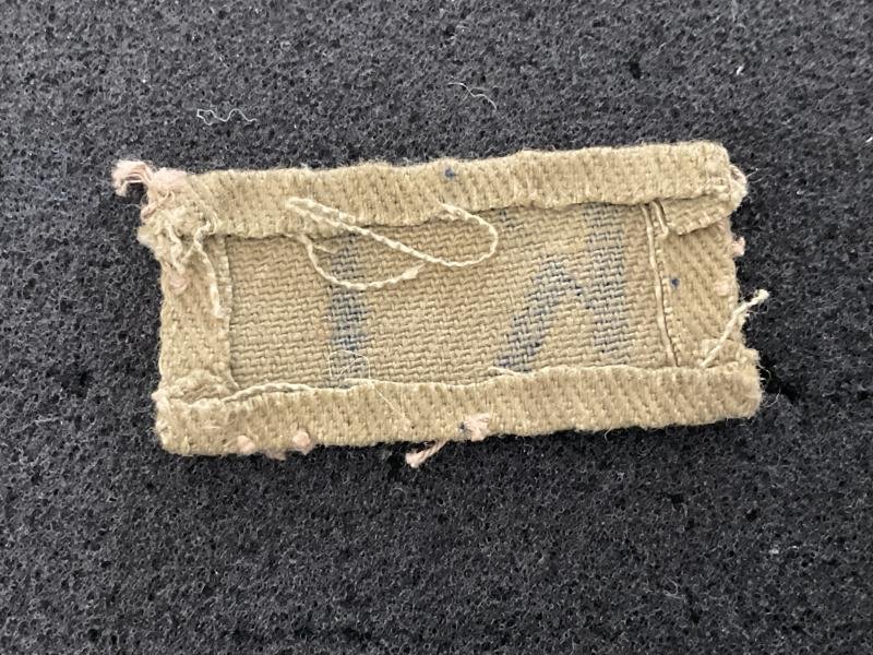 WW2 Home Guard KT (Kent) printed district designation badge. — image 2