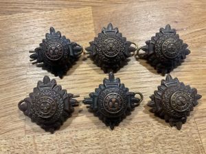 WW1/2 Bronze officers service dress Captains rank pips.