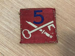 British 5th Infantry Brigade formation sign