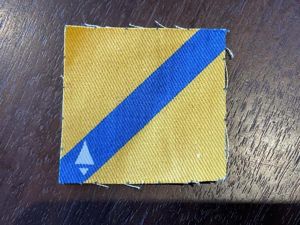 Canal Zone south printed formation sign.