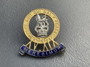 15th/19th King's Royal Hussars Post 1953 Officer's Cap Badge