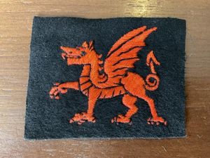 WW1 38th Welsh Division formation sign.