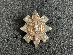 WW1/2 The Black Watch , The Royal Highlanders sweetheart badge.