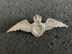 WW1/2 R.N.A.S silver sweetheart (unmarked)