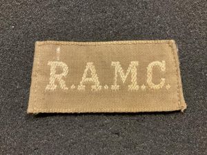 WW1 R.A.M.C Shoulder slide.