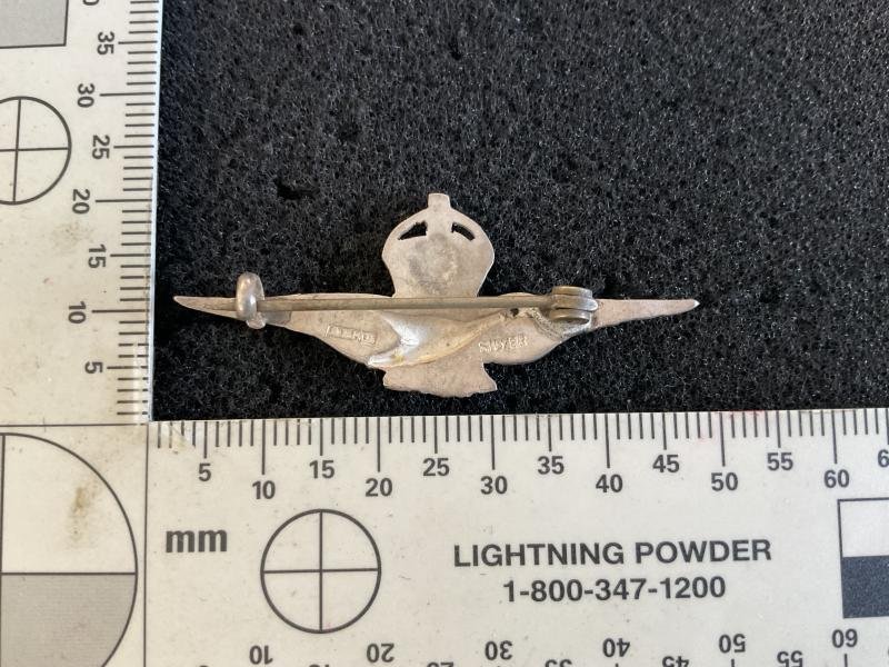 Early R.F.C or RAF silver sweetheart. — image 2
