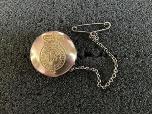 Q.V.C Royal Horse Artillery sweetheart photo locket.