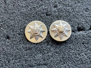 Royal Corps of Transport (RCT) officers mess dress buttons.