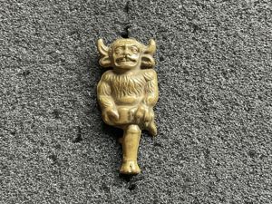 WW2 4th battalion lincolnshire regiment N.C.Os Imp arm badge