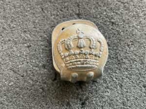 WW1 Imperial German greatcoat belt hook by R.N.