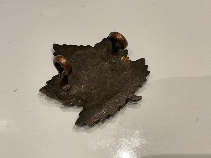 WW1 C.E.F 25th Infantry Battalion collar badge . — image 2