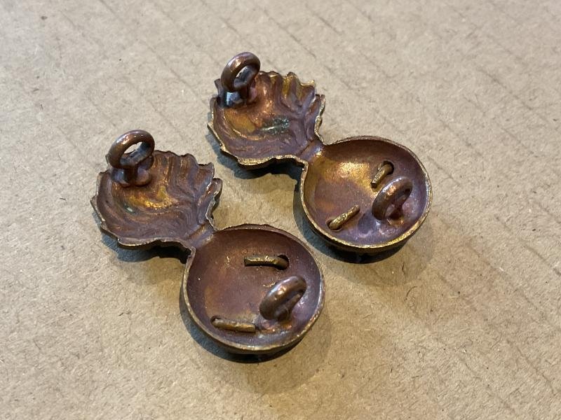 WW1 Lancashire Fusiliers O.S.D collar badges. — image 2