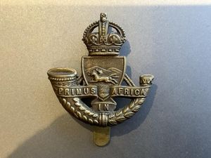 WW2 Durban Light Infantry cap badge.