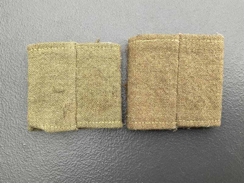 WW2 25th Army Tank Brigade, (Independent) wool shoulder slides. — image 3