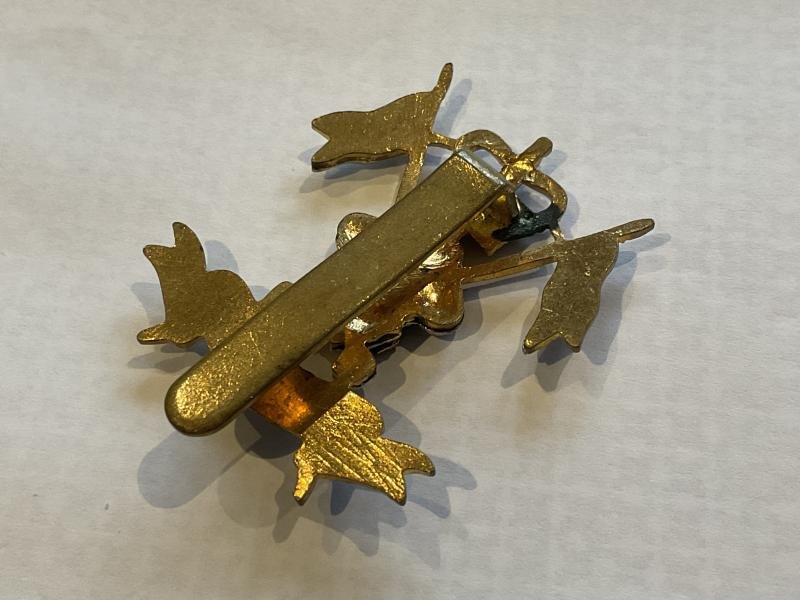 Q/C 9th /12th Hussars other ranks b/m cap badge. — image 2