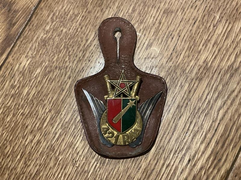 French 421st Anti-Aircraft Artillery Regiment, Algerian war badge. — image 3