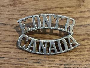 WW1 CEF 2nd Battalion 'Eastern Ontario Regt' shoulder title.