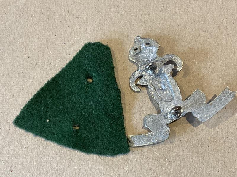 K/C South Wazaristan Scouts cap badge. — image 2