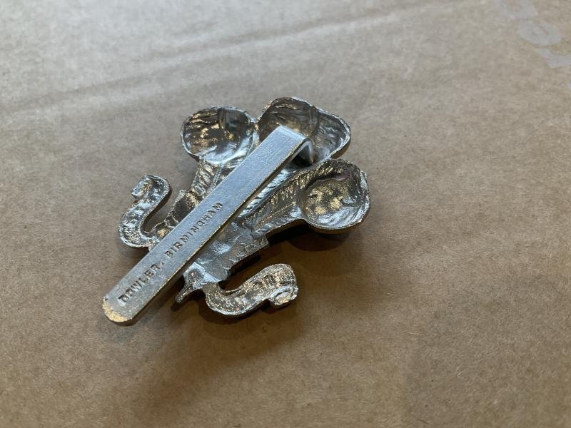 Anodised Royal Wiltshire Yeomanry cap badge by DOWLER. — image 3