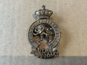 Victorian Uganda Protectorate helmet badge.