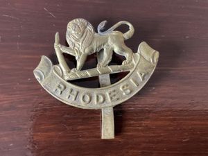WW2 Southern Rhodesia Regiment cap badge.