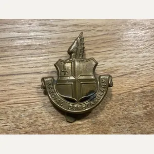 City of London Police Special Constabulary brass cap badge.