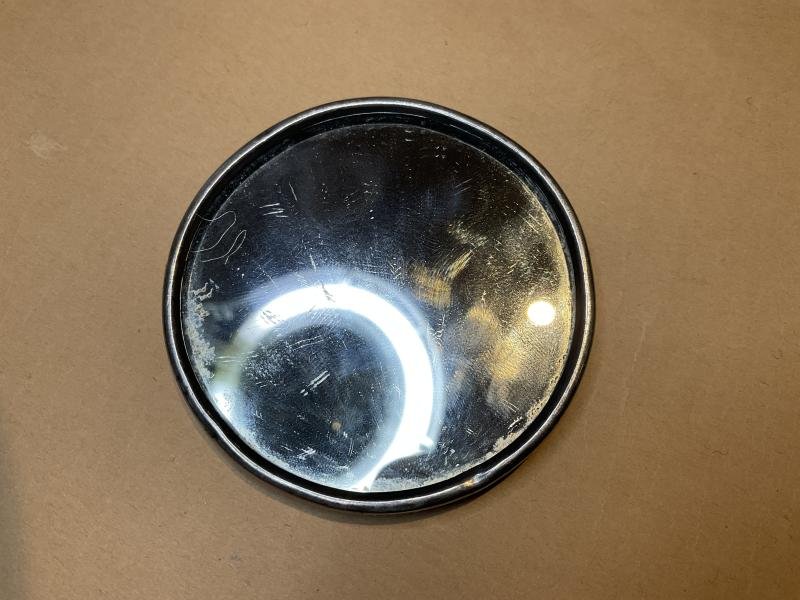 Naval Officers Masonic lodge women's silver compact mirror. — image 2